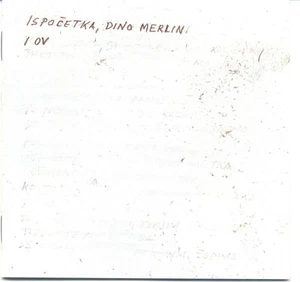 DINO MERLIN CD Ispocetka 2008 Edin Dervishalidovic Sarajevo Bosna Hit Hadzija - Picture 1 of 7