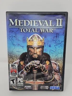 Medieval II 2 Total War -Windows PC Computer Game Complete W/ Poster Tested - Image 1 of 4