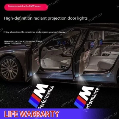 2pcs Car Door Welcome Light Fits For E60 E63 E90 E92 X1 - Image 1 of 4