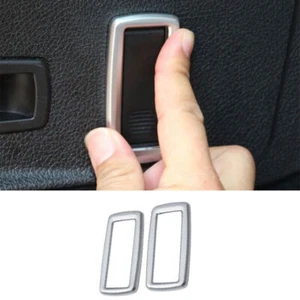 Matte Silver Rear Trunk Hook Frame Trim For BMW 2 Series Touring 2015-2019 2PCS - Picture 1 of 6