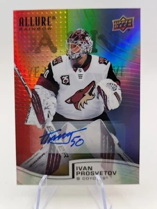 2021-22 Upper Deck Allure IVAN PROSVETOV R-31 Full Rainbow Rookie Auto Autograph - Picture 1 of 2