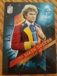2016 Topps Doctor Who Timeless #6 The Sixth Doctor - Ärzte durch die Zeit - Bild 1 von 1