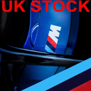 4 Pcs M Tech Power Wheel Caliper Badge Emblems Vehicles Sticker For All UK STOCK - Picture 1 of 3