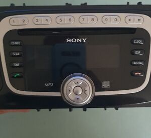 FORD SONY DAB MP3 CAR RADIO STEREO CD PLAYER FOCUS MK2 2008 2009 2010 OVAL TYPE