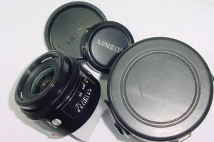 Minolta 28mm F/2.8 AF Auto Focus Wide Angle Lens For Sony A-Mount- Excellent - Picture 1 of 5