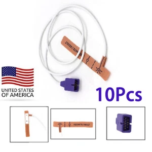 US 10 Stück Einweg Neugeborene/Erwachsene Oximax Spo2 Sensor kompatibel mit Nellcor Max - Bild 1 von 19