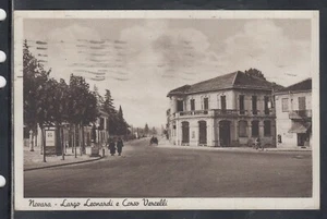 Cartolina Novara Largo Leonardi e Corso Vercelli AC620 - Picture 1 of 1