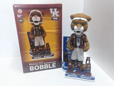 Kentucky Wildcats Mascot NCAA Championships Trophies Bobblehead NIB #448/1000 - Image 1 of 4