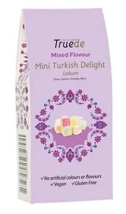 150g Mini Mixed Flavour Turkish Delight Festive Flavours for Stocking Stuffers - Picture 1 of 6