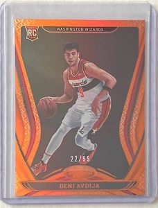 DENI AVDIJA 2020-21 PANINI CERTIFIED ORANGE ROOKIE RC #D 22/99 - Picture 1 of 1
