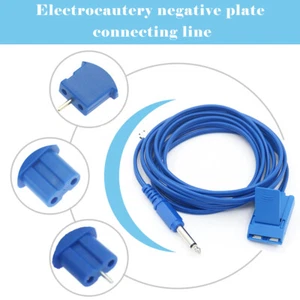 Patientenrücklaufelektrode REM ESU Elektrokauterisierung Negativplatte Anschlusskabel - Bild 1 von 37