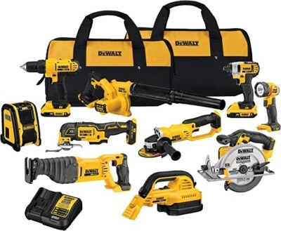 DeWalt DCK1020D2 - Lithium-Ion 10 Tool Combo Kit - Image 1 of 4