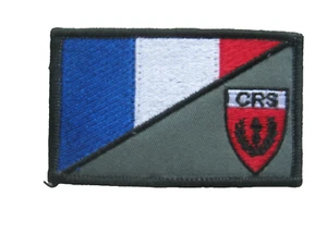 RARE COLLECTION P.N ECUSSON DE POITRINE CRS SUR SCRATCH 80MM X 50MM ETAT SUP - Picture 1 of 1