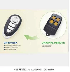 Universal Remote Controls for Garage Door Compatible with Dominator - Picture 1 of 3