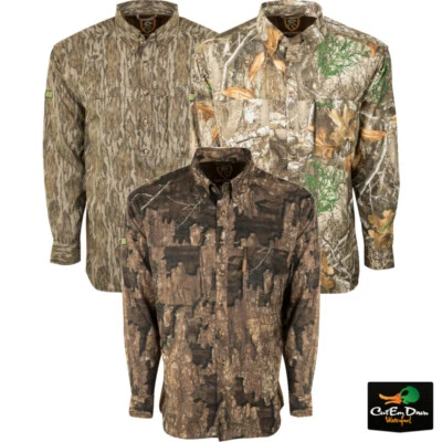 DRAKE NON-TYPICAL LONG SLEEVE MESH BACK FLYWEIGHT SHIRT WITH AGION ACTIVE XL - Image 1 of 2