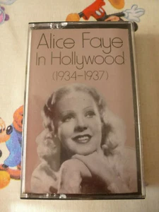 ALICE FAYE IN HOLLYWOOD 1934 - 1937 ORIGINAL 1983 CBS RECORDS AUDIO CASSETTE - Picture 1 of 5