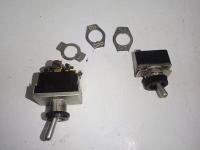 Lote de 2 interruptores de palanca de 2 posiciones McGill 15A 125-277Vac encendido apagado momentáneo Foto 1 de 4