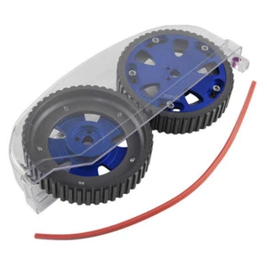 Adjustable Cam Pulley with Clear Cover for Mitsubishi Lancer EVO I II III 4G63T - Picture 1 of 10