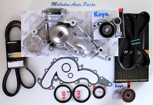 OEM Aisin Water Pump & Timing Belt kit W/ Drive Belt For TOYOTA SEQUOIA & LEXUS - Picture 1 of 10