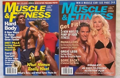 MUSCLE & FITNESS Magazines May & September 1995 w/ Arnold Schwarzenegger Feature - Image 1 of 2