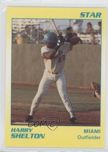 1990 Star Miami Miracle Yellow Harry Shelton #24