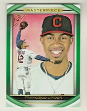 2019 Topps Gallery MASTERPIECE GREEN FOIL #MP-9 FRANCISCO LINDOR 164/250 NY Mets
