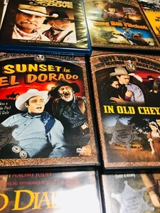 Western Movie lot U PICK Classic COWBOY FILMS SPAGHETTI WESTERN - Picture 1 of 53