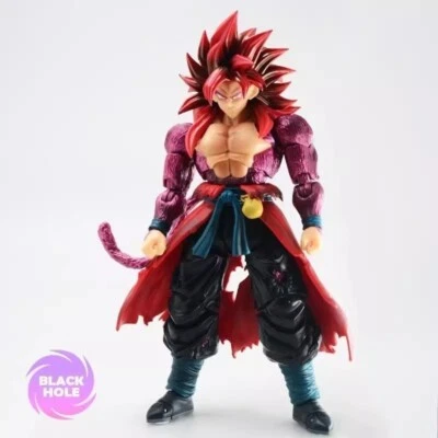 Boneco de ação Black Hole Dragon Ball GT SSJ4 Song Goku Time Jumper 1/12 NOVO - Imagem 1 de 4