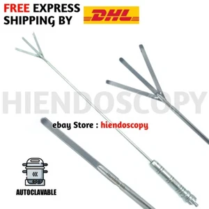 Laparoscopic 5mmx330mm Fan Retractor 3 prongs Endoscopy Surgical Instruments CE - Picture 1 of 6