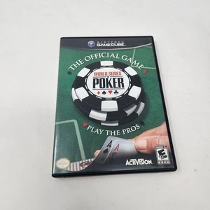 World Series of Poker WSOP Nintendo GameCube W Manual Tested Working - Picture 1 of 7