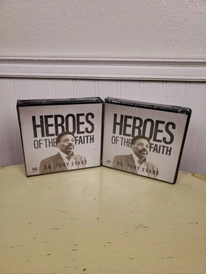 Heroes of The Faith Volumes 1 & 2 CD Sets By Dr. Tony Evans Ministry New Sealed  - Image 1 of 4