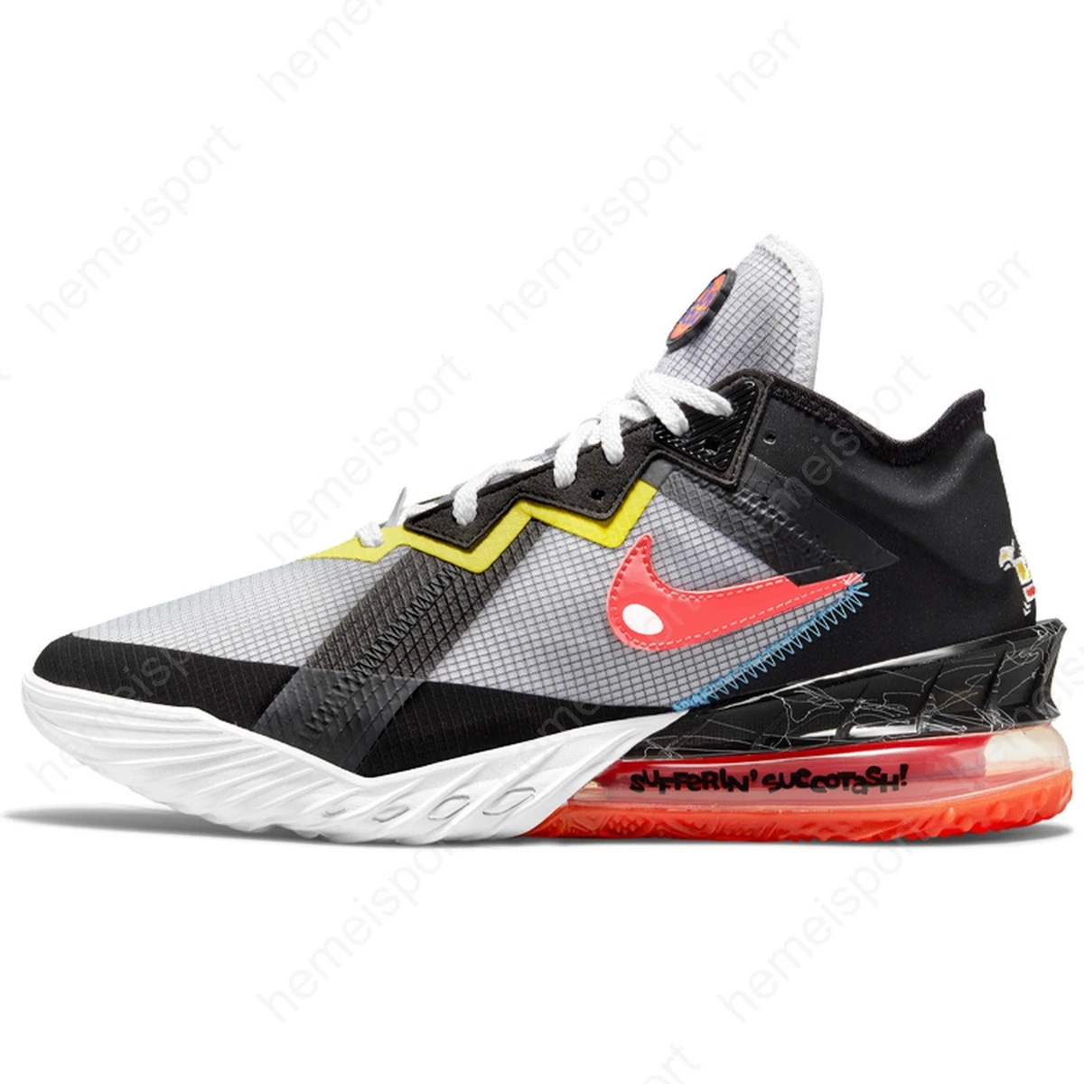 Nike lebron18 low space jamコラボ Preços baixos em Nike Space Jam x LeBron 18 EP Low Sylvester x