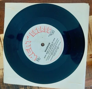 Warrior Neat Records Rare NWOBHM 7” Iron Maiden. heavy metal 1982 - Picture 1 of 2