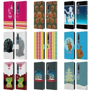 HEAD CASE DESIGNS MIX CHRISTMAS COLLECTION LEATHER BOOK CASE FOR XIAOMI PHONES - Picture 1 of 15
