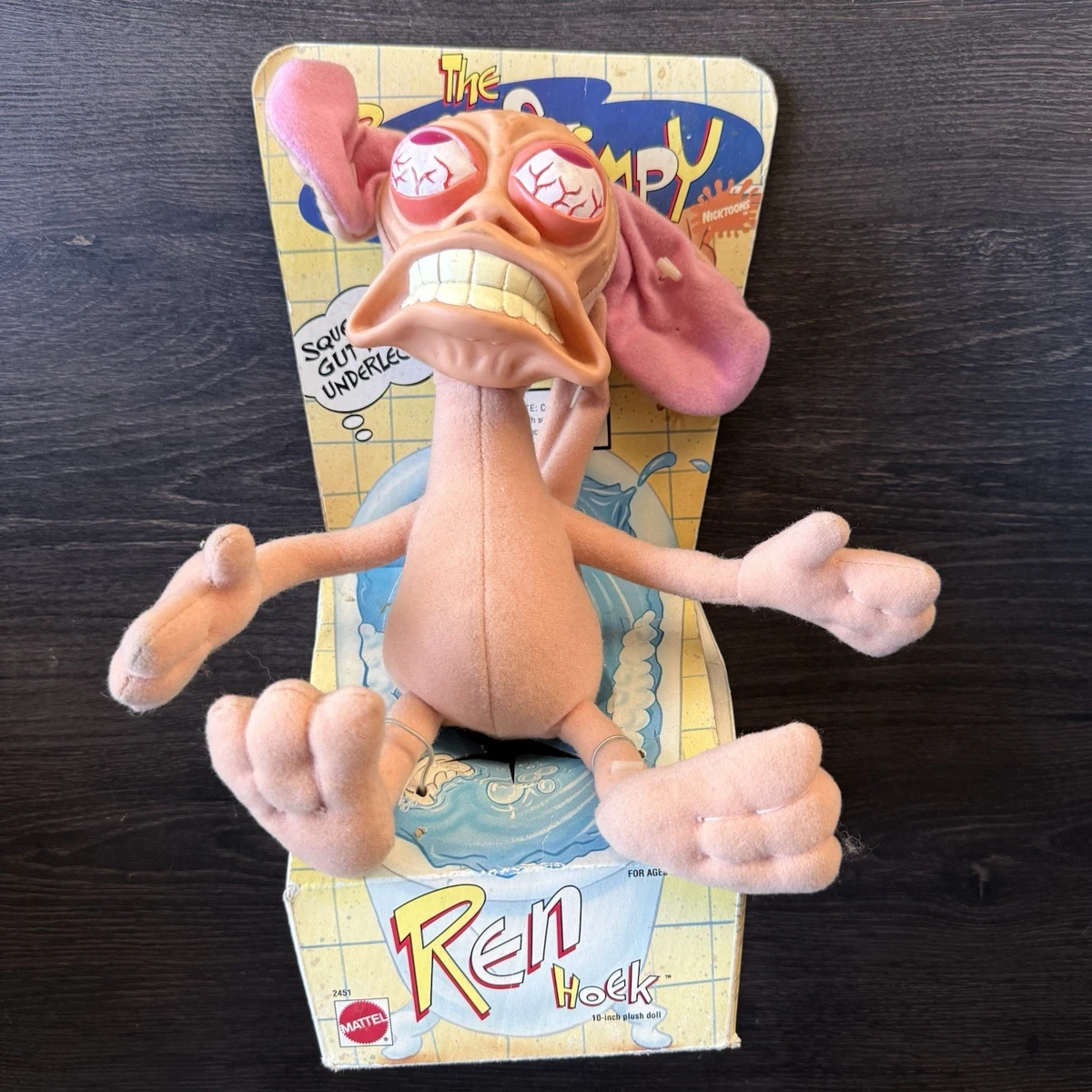 Ren & Stimpy Vintage Cartoon & TV Character Action Figures for