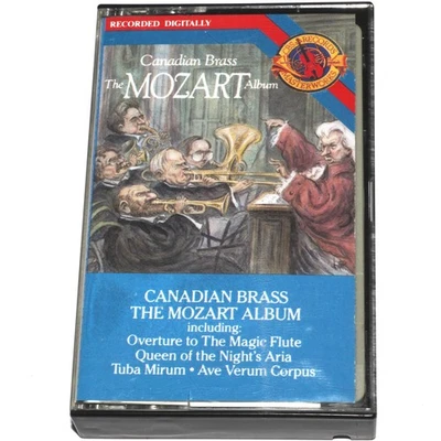 Canadian Brass - The Mozart Album (Cassette Tape 1988) PLAY TESTED - Image 1 of 4