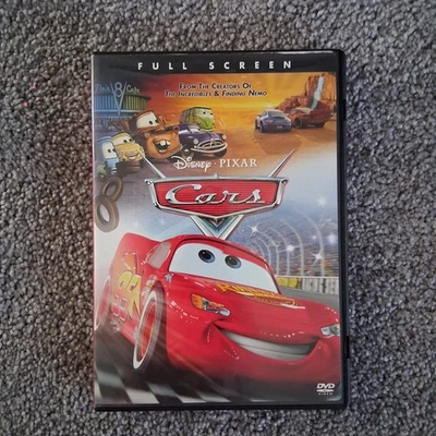 Disney Pixar: Cars (DVD 2006 FS + Guide) 1 Original Tow Mater Lightning McQueen - Image 1 of 4