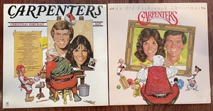 Capenters Christmas Portrait & An Old Fashioned Christmas vinyl lps - Picture 1 of 8