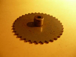 Rueda piñón Meccano, 2 pulgadas, níquel, parte 95 - Imagen 1 de 1