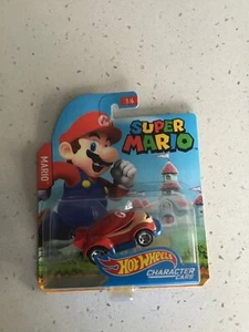 Hot Wheels Character Cars SUPER MARIO Mario 1/6 - Picture 1 of 2