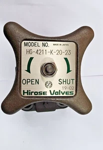 Válvula Hirose HG-4211 -K-20-23 Hecha en Japón NUEVA ABIERTA SIN CAJA HG4211K2023 - Imagen 1 de 16
