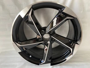 4PC 19" Wheels Fits Audi A4 A5 S4 S5 A6 A7 A8 Q3 Q5 19x8.5 5x112 +30 Rims Set - Picture 1 of 3