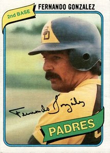 1980 Topps #171 Fernando Gonzalez Great card!