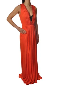 Elisabetta Franchi - Dresses-Dress - Woman - Red - 6109322F191401 - Foto 1 di 4