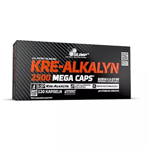 KRE-ALKALYN 2500 mg - 120 cápsulas - Aumento de la fuerza muscular - Regeneración - Entrenamiento - Imagen 1 de 6