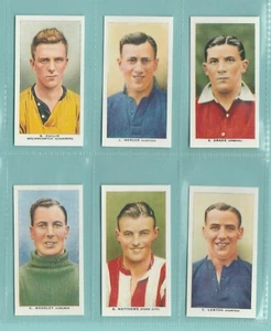 SPORTSMEN - WORTHINGTON BEST BITTER - SET OF 6 FOOTBALLERS - 1992 - Picture 1 of 2