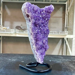 4.75LB Natural amethyst rough stone Uruguay amethyst cluster block Amethyst - Picture 1 of 14