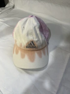 Adidas Womens Ladies Baseball Style Hat Adjustable Multicolor Tie Dye Cap - Picture 1 of 6