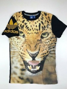 adidas animal print t shirt