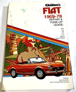 Chilton's 6734 Fiat 1969-78 Repair & Tune-Up Guide - Imagen 1 de 4